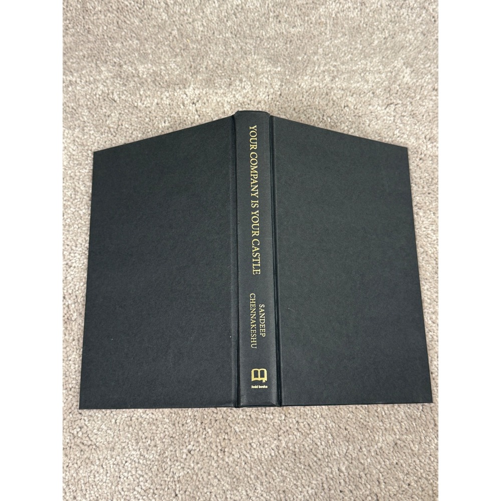 Your Company Is Your Castle Sandeep Chennakeshu Hardcover First Edition 2022